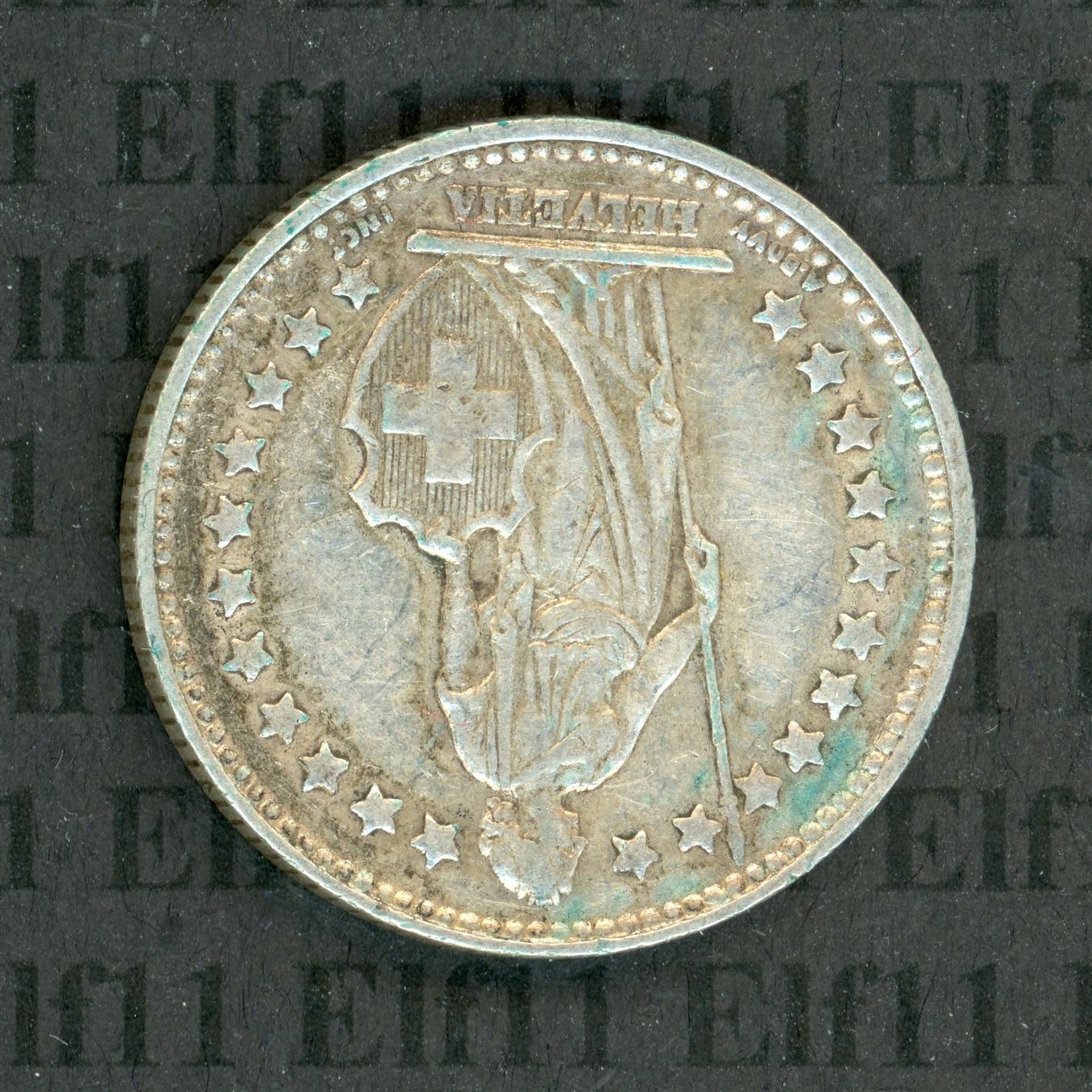 Tutti le monete: CHF___1.00 1953 vz 1 Franken – Usato da Widnau venduto da Elf11 1