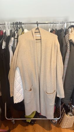Damen Strickjacke beige gebraucht