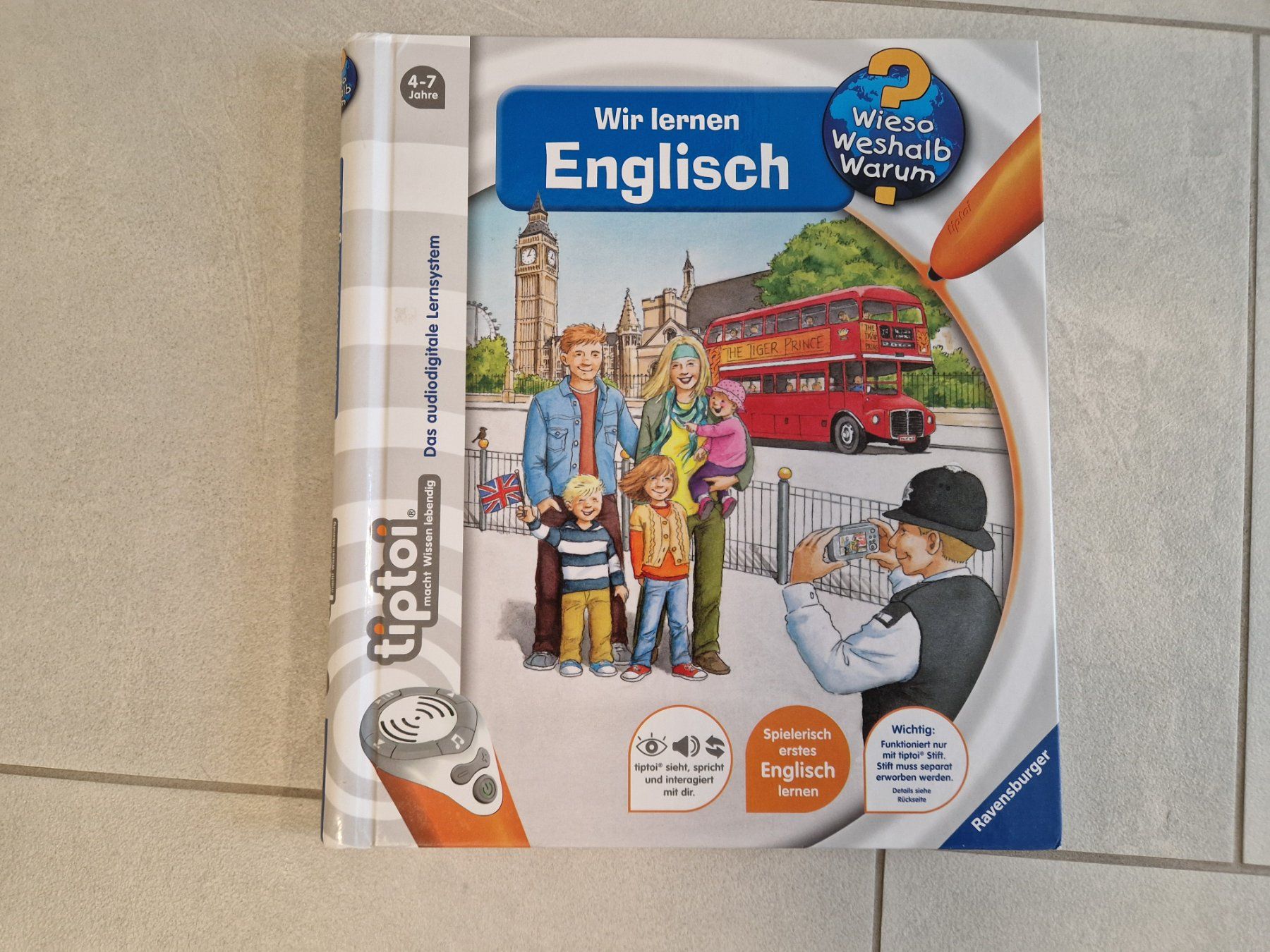 Tiptoi Giochi: Tiptoi Wir lernen Englisch – Nuovo (secondo la descrizione) da Winkel venduto da Moizi