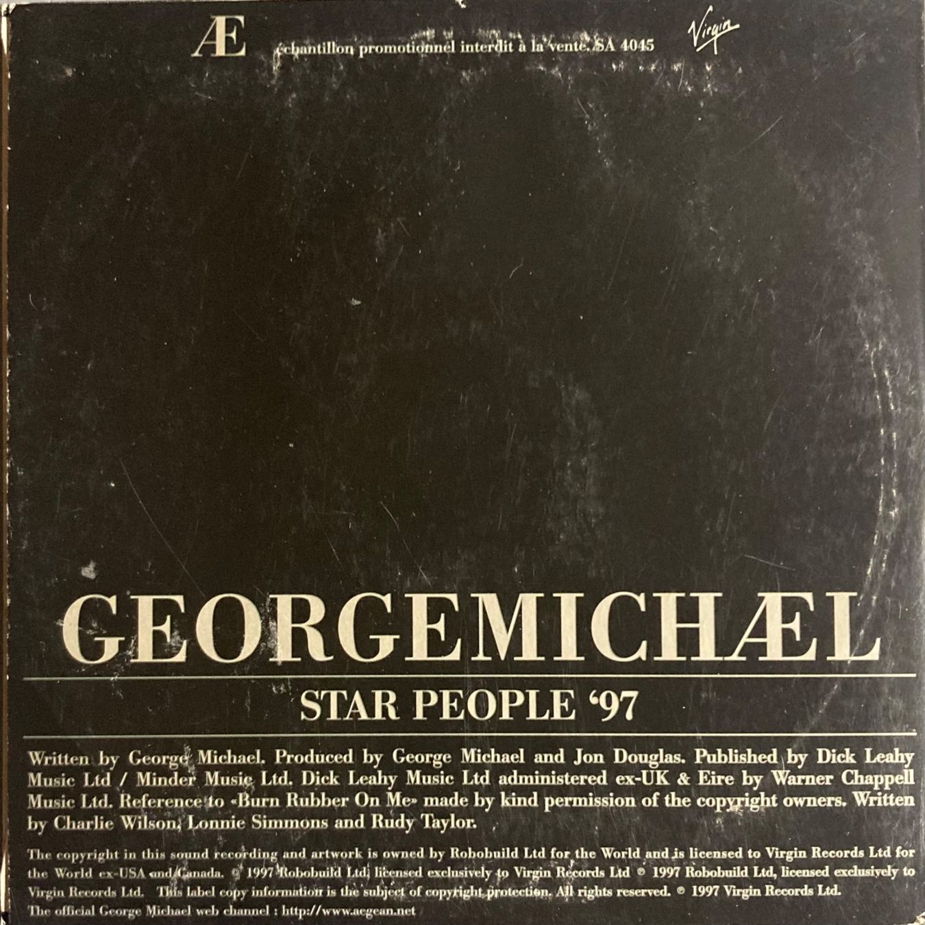 CDs: GEORGE MICHAEL - STAR PEOPLE '97 – Gebraucht aus Poliez-Pittet von Newtown-Records 1