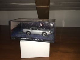 Chevrolet Corvette 1/43 a view to a kill 007 Bond