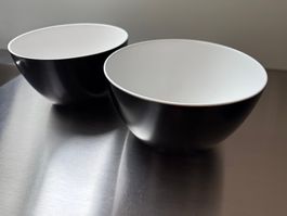 2x zak! designs Schüsseln schwarz/weiss