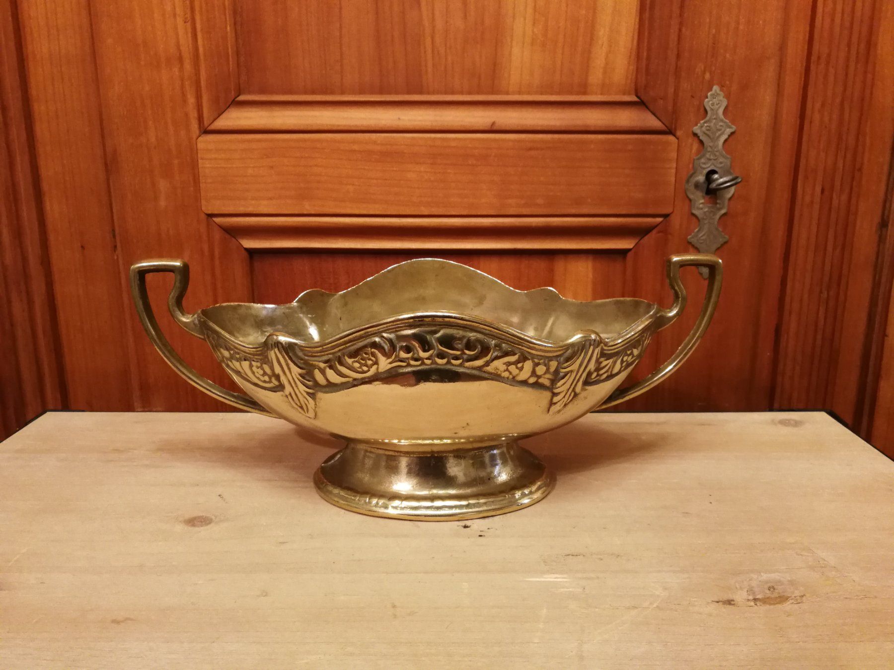 Schalen: Messing Schale, Blumenschale, Gardiniere – Gebraucht aus Wagenhausen von Simbad