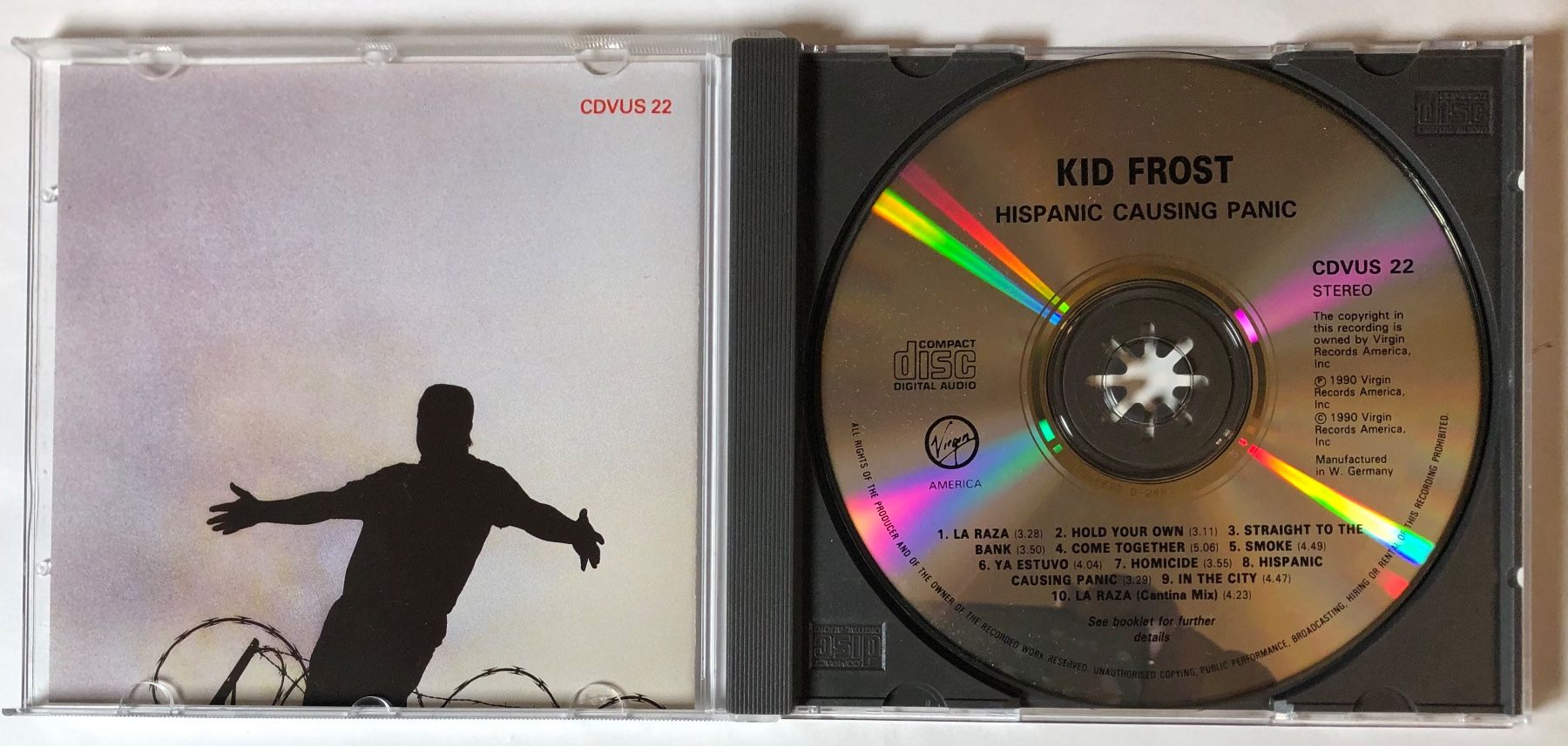 CD: KID FROST - HISPANIC CAUSING PANIC – Usato da Poliez-Pittet venduto da Newtown-Records 2