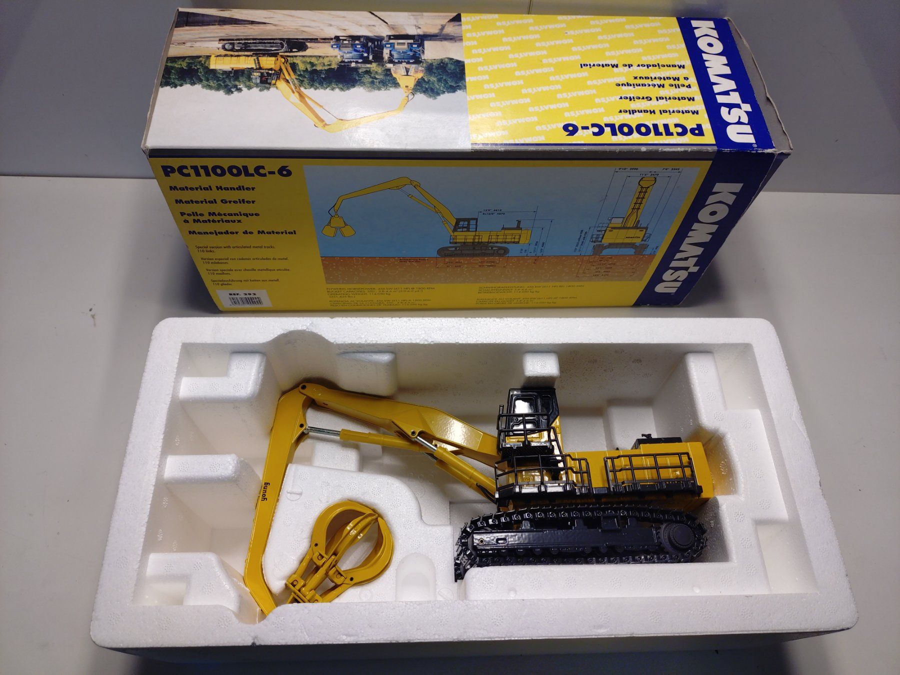 Joal Kit di modellismo & Modellini statici: Komatsu PC11OOLC-6 von JOAL in 1:50. BAGGER – Usato da Wittenbach venduto da mini_max 1