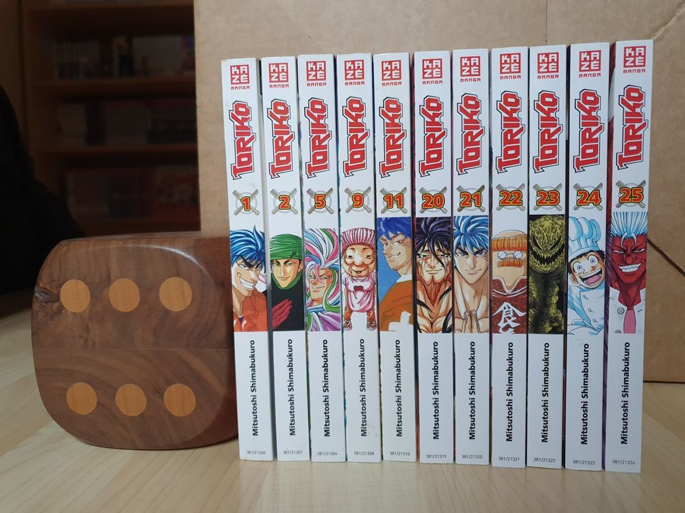 11 Manga, Toriko Band 1, 2, 5, 9, 11, 20-25 (Gebraucht) in Wichtrach ...