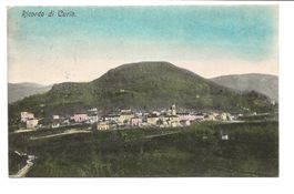 Ricordo di Curio (TI) Magliasina - Lugano - Hand col. - 1915