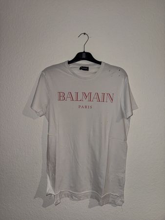 Balmain T-Shirt weiss Gr. S
