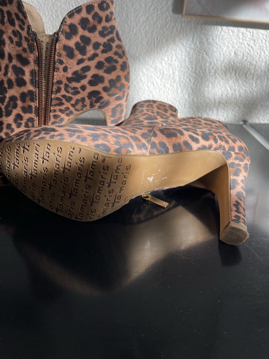 Tamaris Scarpe da donna: Stiefeletten Tamaris Leopardenlook – Usato da Muri b. Bern venduto da Lebua2018 3