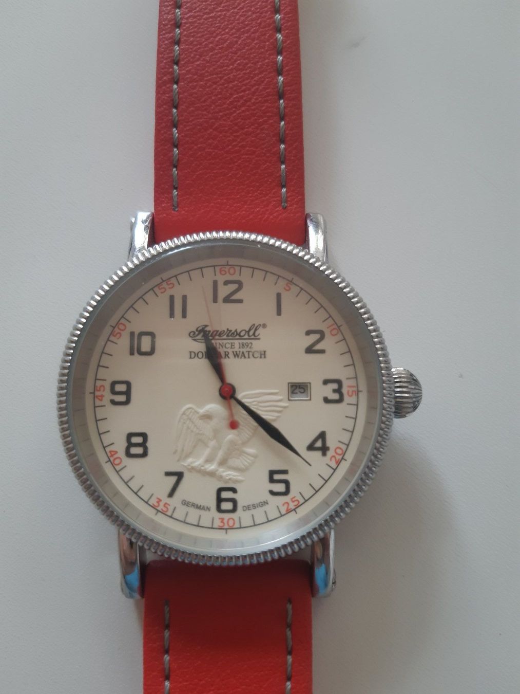 Ingersoll Orologi: Herrenarmbanduhr "One Dollar" Rarität – Usato da Schenkon venduto da magier54