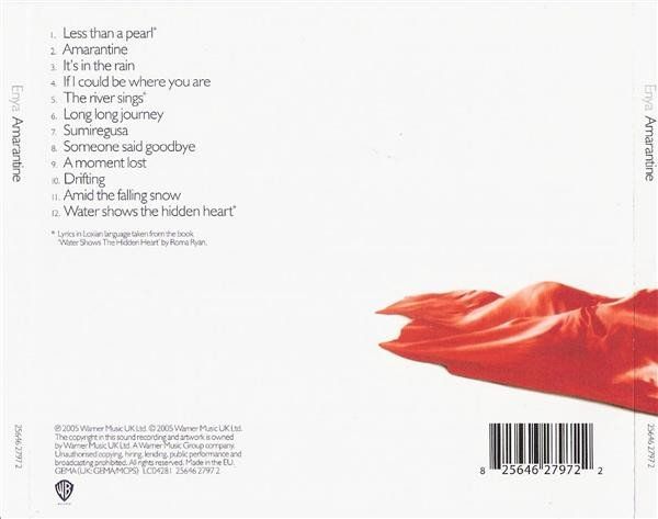CD: CD Enya - Amarantine (2005) – Usato da Möriken AG venduto da mineralia 1