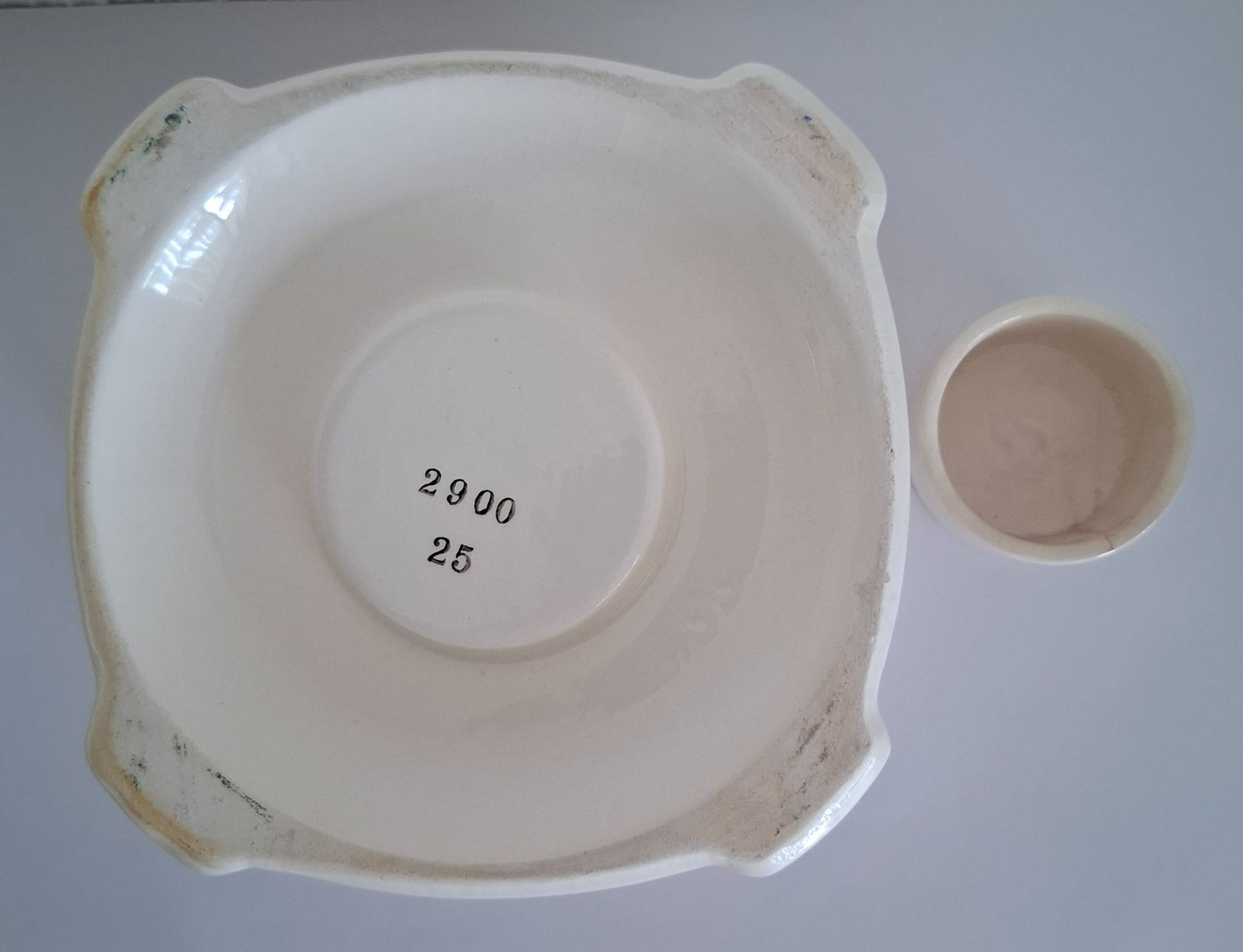 Elettrodomestici da cucina: Keramik-Rechaud mit Dekor ca. 1930 – Usato da Rothrist venduto da Clanx 2