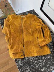 "Flint" Jacke im Wildlederlook