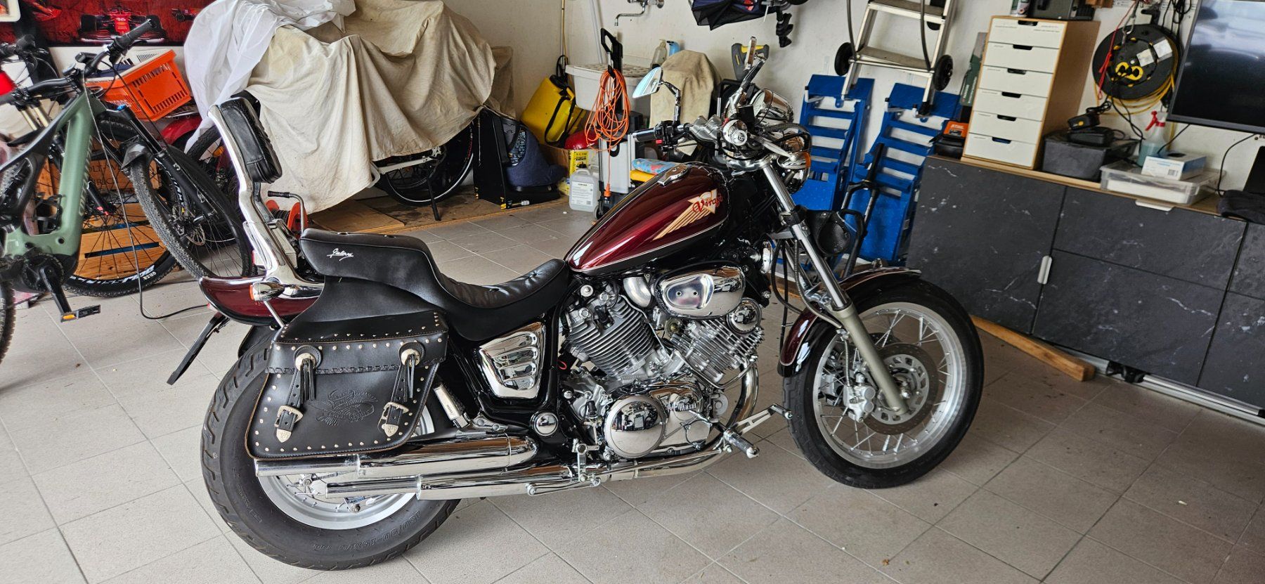 Yamaha Chopper: Yamaha Virago XV 750 - 4GK – Gebraucht aus Birr von Andi660 1