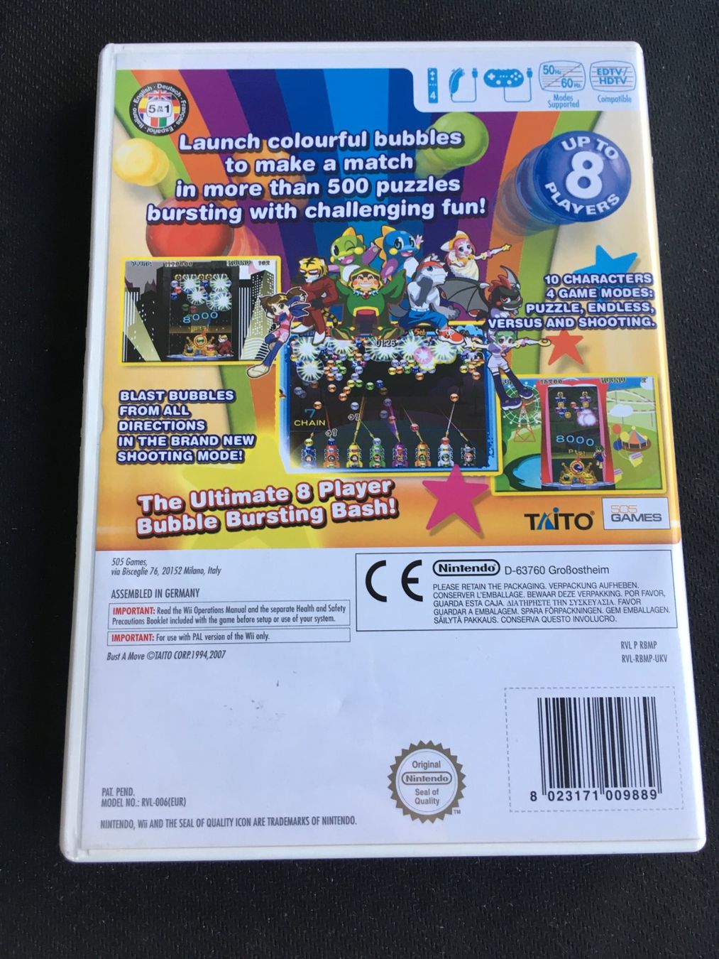 Nintendo Giochi: Bust A Move - Nintendo Wii Game – Usato da St.Gallen venduto da Punktchen01 1