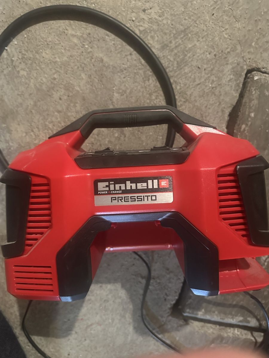 Einhell Kompressoren: Einhell PRESSITO Ac DC, 6 in 1, Akku-Kompressor – Gebraucht aus Tschierv von Screamingwolfguitars