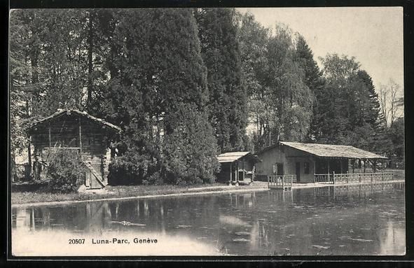 Ansichtskarten: AK Genève, Luna-Parc – Gebraucht aus Berlin von bartko-reher
