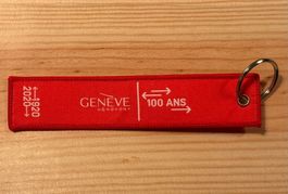 Porte-clés Remove before flight - Genève aéroport 100 ans