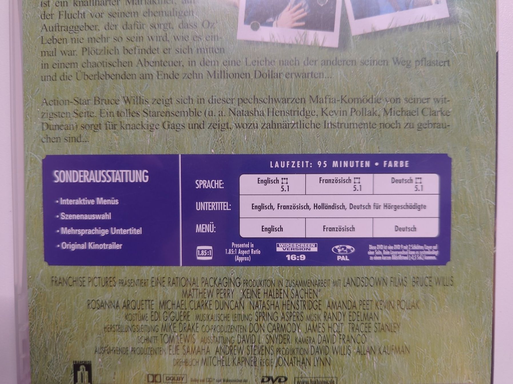 Tutti i DVDs: Keine halben Sachen – Usato da Liestal venduto da Kratzilla 3