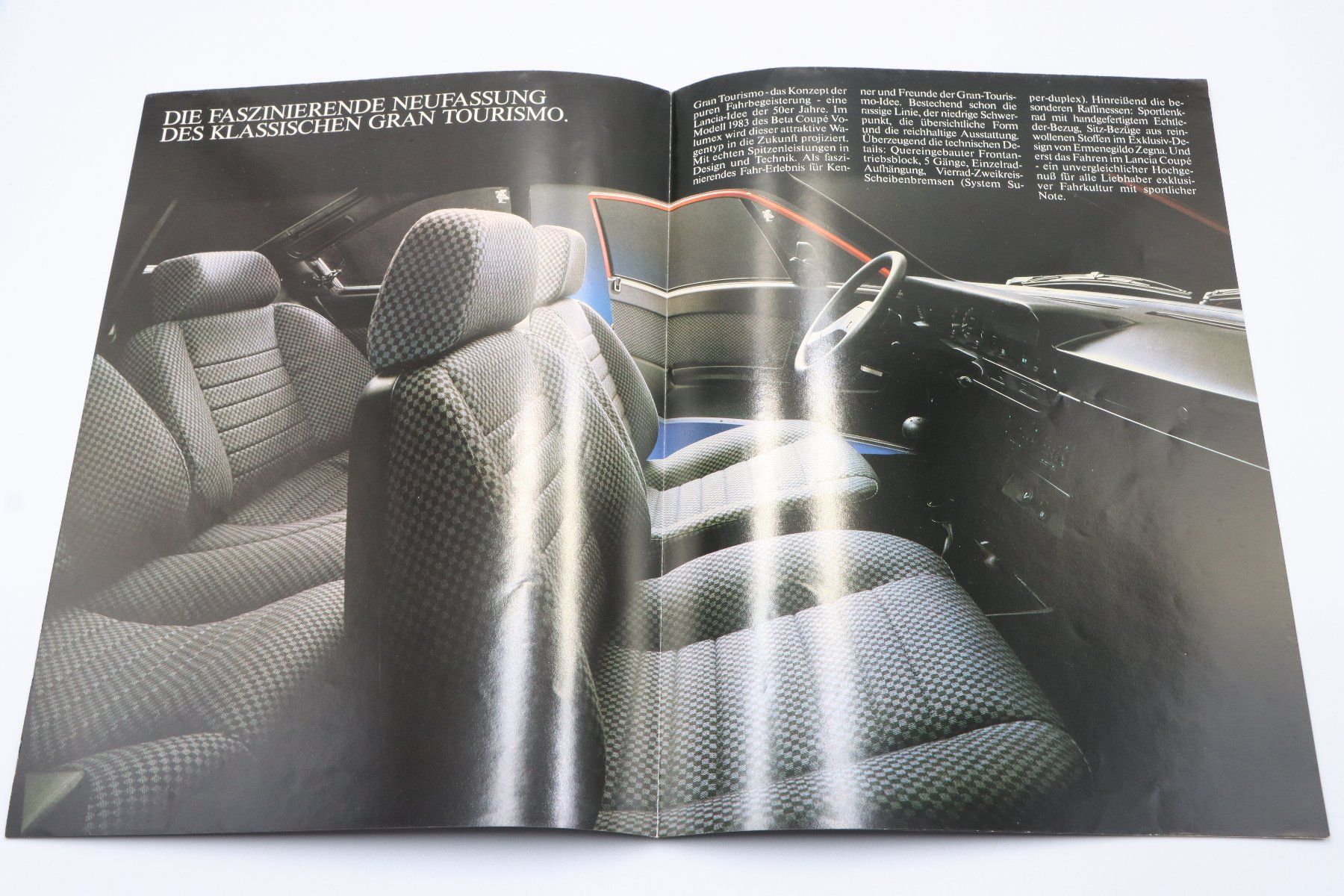 Lancia Documenti: Lancia Coupe Volumex 1983 Prospekt – Usato da Bühl b.Aarberg venduto da Collectorpassions 2