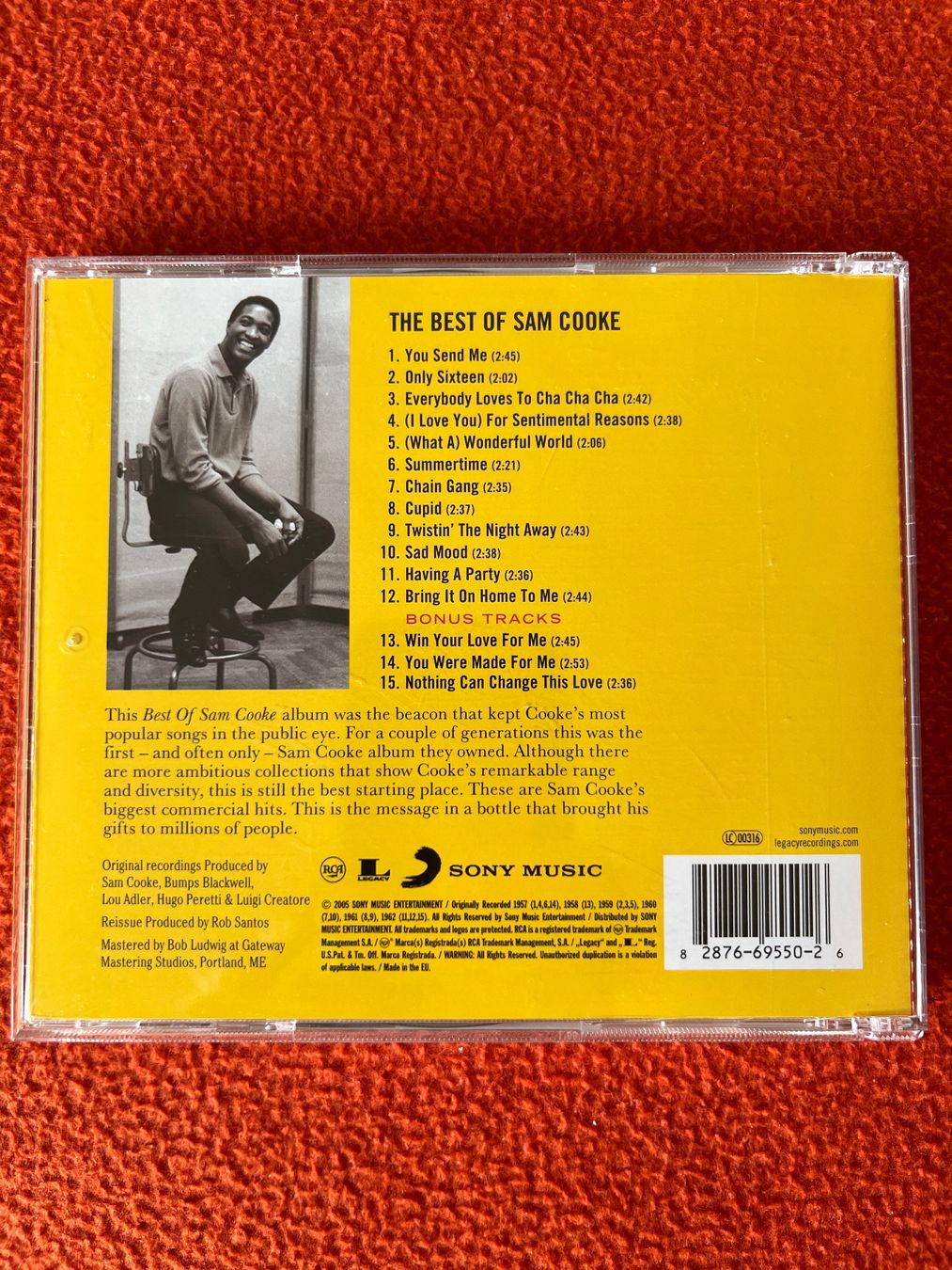 CD: THE BEST OF SAM COOKE – Usato da Lausanne venduto da sbar224 1