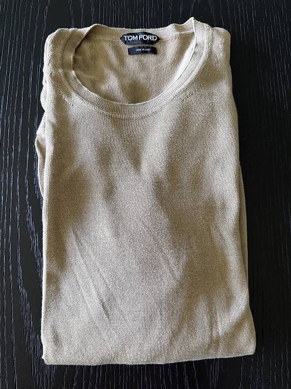 Maglioni & Felpe: Tom Ford Seidenpullover Ecru  – Usato da Luzern venduto da Banksster
