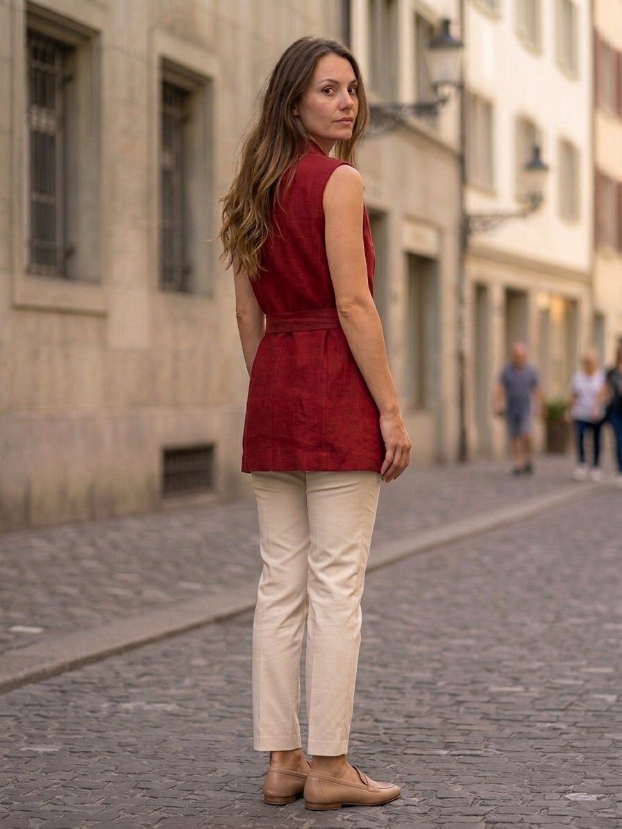 Gerry Weber Gilets & Westen: Gerry Weber Red Vest, New without Tags – Neu (gemäss Beschreibung) aus Zürich von olg_m6st 2