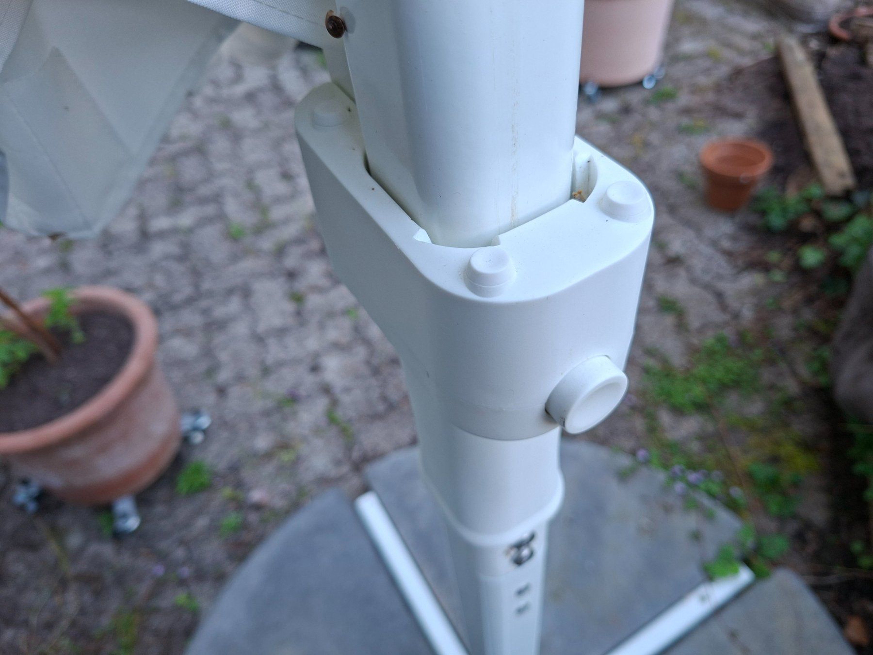 Ikea Ombrelloni: Sonnenschirm IKEA HÖGÖN weiss – Usato da Zürich venduto da touni04 2