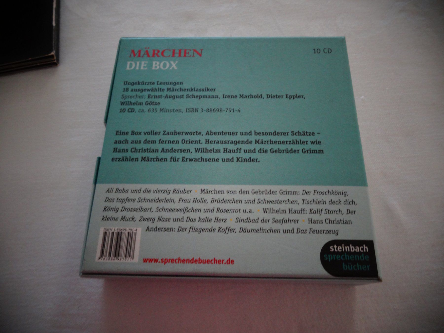 Hörbücher: Märchen Box Sprechende Bücher 10 CD – Gebraucht aus Neerach von jenny062 1