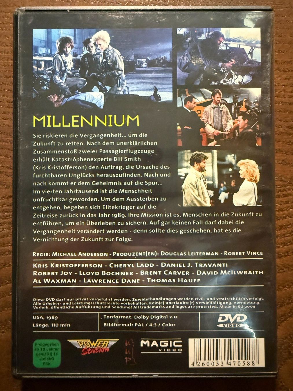Tutti i DVDs: Millennium - Die 4. Dimension – Usato da Zürich venduto da FilmFreunde 1