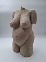 ✨ Superbe Sculpture Torse Féminin – Style Brut & Vénus d'Art