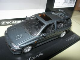 Ford Escort Cosworth 1992  grau * Minichamps 1:43