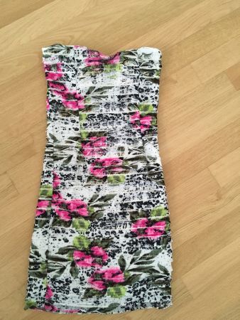 Blumen-Sommerkleid, Grösse S