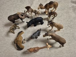 Schleich Tierfiguren Set 10 Wildtiere