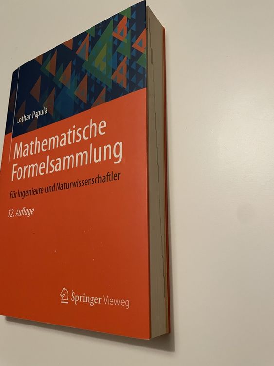 Mathematische Formelsammlung, Papula | Kaufen Auf Ricardo