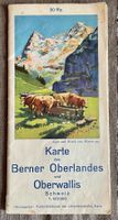 Antike Landkarte Berner Oberland