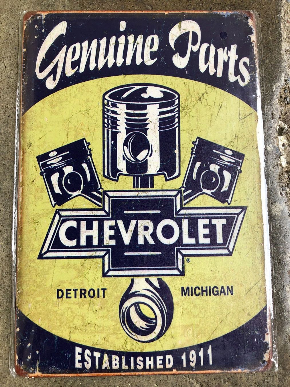 Insegne: Genuine Chevrolet gm Oldtimer classic – Nuovo e nell'imballaggio originale da Reinach AG venduto da rares75