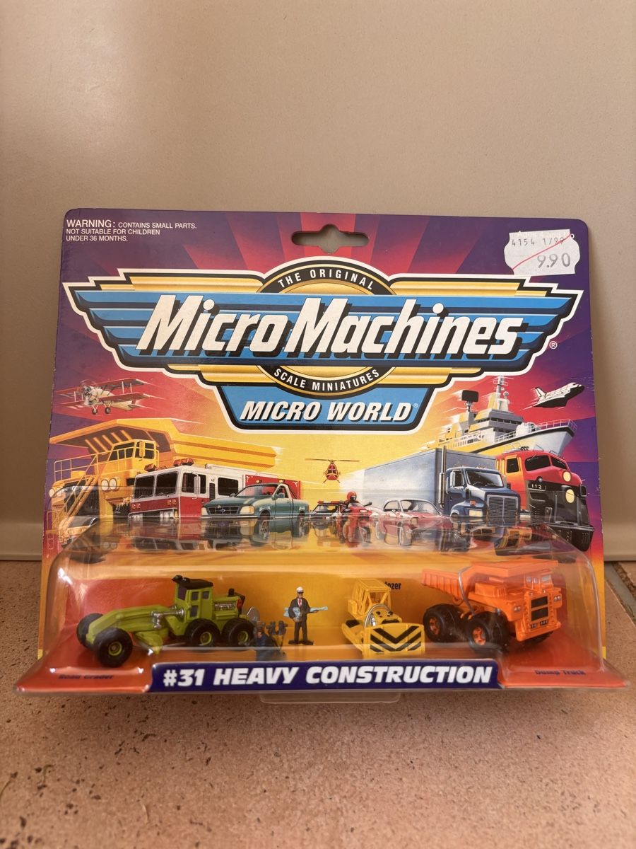 Micro Machines Modellini d'auto: Micro Machines - Heavy Construction #31, NEU & OVP! – Nuovo e nell'imballaggio originale da Bern venduto da justbetter