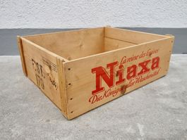 alte Holzkiste Kiste Seifenkiste FRIEDRICH STEINFELS NIAXA