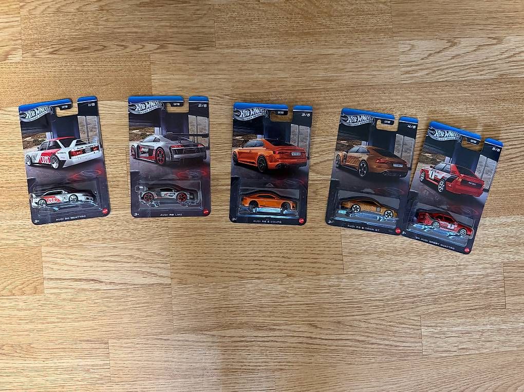 Modellautos: Hot Wheels 2026 Audi Set Silver Series – Gebraucht aus Münchenstein von SalzigesAlpaka