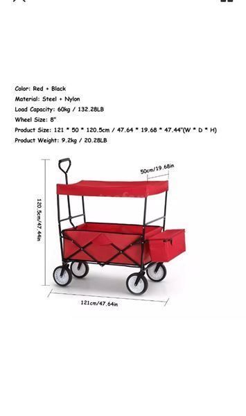 Veicoli per bambini: +Bollerwagen bis 90 kg – Nuovo e nell'imballaggio originale da Amriswil venduto da JaJa-Express 1