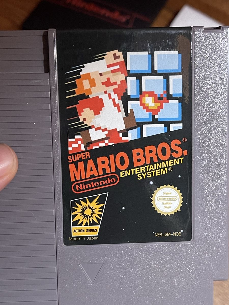 Nintendo Giochi: Super Mario Bros. NES mit Originalverpackung & Anleitung! – Usato da Zuerich venduto da Dorsi 2