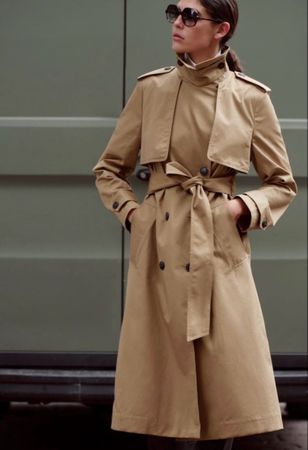 Trenchcoat M, 100% cotton
