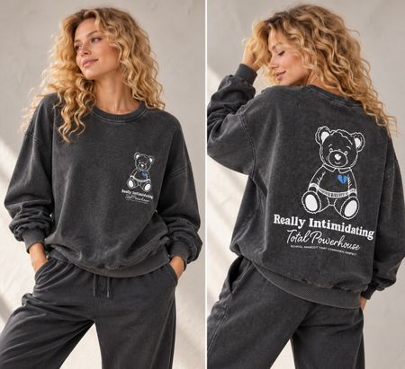 Sehr lässiges Sweatshirt von PULL& BEAR eher Gr.M NEU