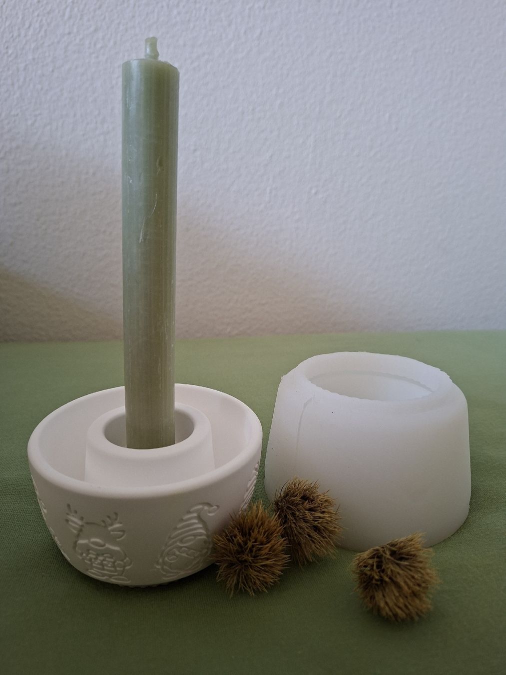 Kit bricolage: 1x Silikon Giessform Wichtel – Usato da Aesch BL venduto da Japosch