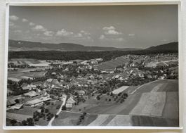 Luftaufnahme Hogo Kopp, Wilchingen SH, Originalfoto 12x17cm