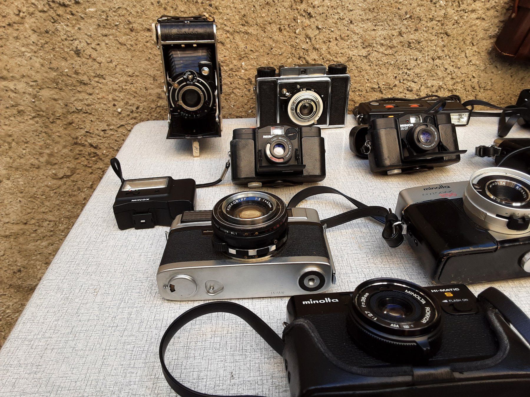 Minolta Fotocamera: Ein grosses Lot Kameras – Usato da Basel venduto da feld63 6
