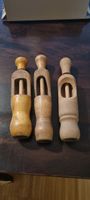 Holz Korkenstopfer Verkorker Alt Vintage