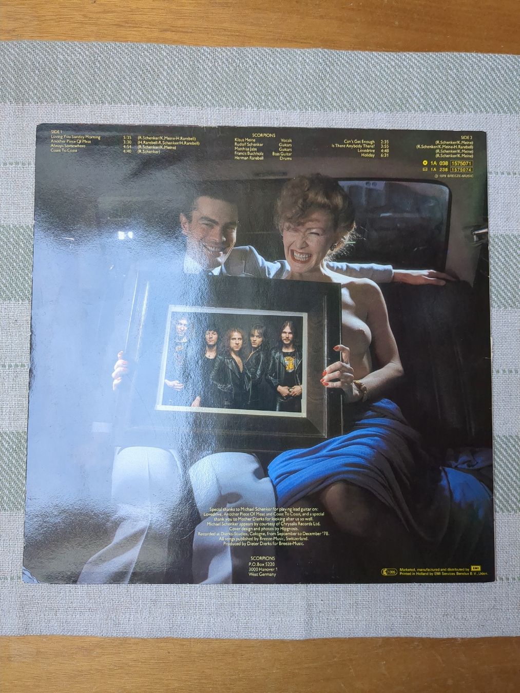 Vinyles: Scorpions - Lovedrive – D'occasion à Euseigne par Barbichette 1