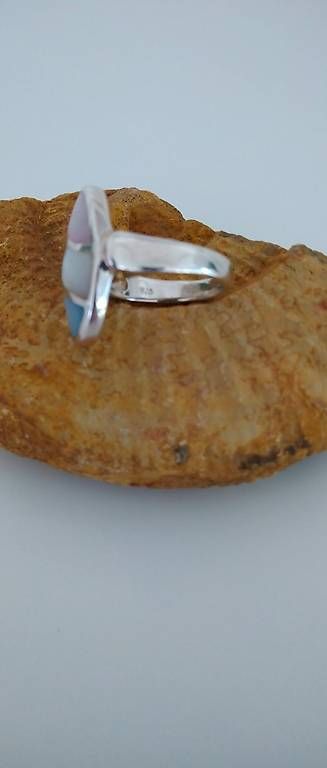 Ringe: Perlmutt Ring Multicolor – Neu (gemäss Beschreibung) aus Lupfig von Flowypr6 1